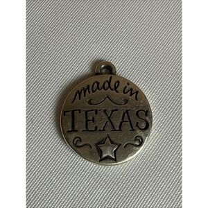 James Avery Sterling Silver 925 Retired Made In Texas Charm